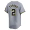 Brice Turang Men's Limited Milwaukee Brewers Gray Away Jersey