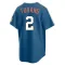 Brice Turang Youth Limited Milwaukee Brewers Blue Mineral 2026 City Connect Stadium Jersey