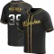 Chad Patrick Men's Replica Milwaukee Brewers Black Golden Alternate Jersey