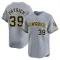 Chad Patrick Youth Limited Milwaukee Brewers Gray Away Jersey