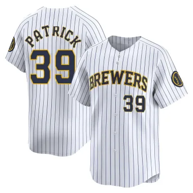 Chad Patrick Youth Limited Milwaukee Brewers White Alternate Jersey