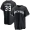 Chad Patrick Youth Replica Milwaukee Brewers Black/White Jersey