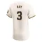 Corey Ray Men's Elite Milwaukee Brewers Cream Home Jersey