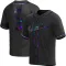 Corey Ray Men's Replica Milwaukee Brewers Black Holographic Alternate Jersey