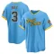 Corey Ray Men's Replica Milwaukee Brewers Blue Powder 2022 City Connect Jersey
