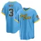 Corey Ray Youth Replica Milwaukee Brewers Blue Powder 2022 City Connect Jersey