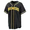 Rob Zastryzny Men's Replica Milwaukee Brewers Black Fashion Out Jersey